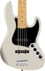Bajo eléctrico de cuerpo sólido Fender Player II Modified Active Jazz Bass V 5-String (MEX, MN) - Olympic pearl