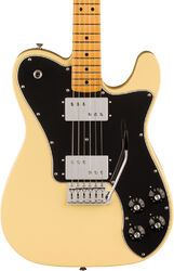 Guitarra eléctrica con forma de tel Fender Vintera II '70s Telecaster Deluxe with Tremolo (MEX, MN) - Vintage white