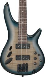 Bajo eléctrico semi caja Ibanez Workshop SRD900 CTL Piezo - Cosmic blue starburst