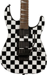Guitarra eléctrica con forma de str. Jackson X Series Soloist SLX DX - Checkered past