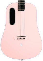 Guitarra folk Lava music Blue Lava Touch With Airflow Bag - Coral pink