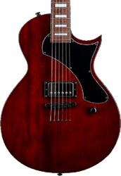 Guitarra electrica metalica Ltd EC-201FT - See thru black cherry