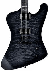 Guitarra electrica retro rock Ltd Phoenix-1000 - See thru black sunburst
