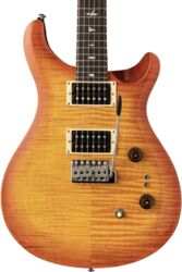 Guitarra eléctrica de doble corte Prs SE Custom 24-08 (Black Pickups) - Vintage sunburst