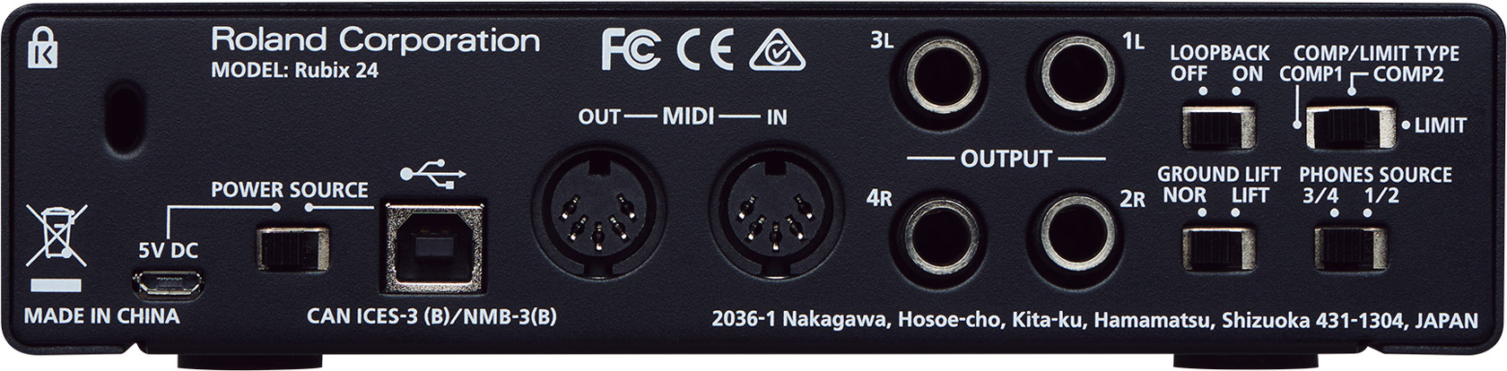 Roland Rubix24 - Interface de audio USB - Variation 1