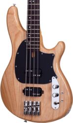 Bajo eléctrico de cuerpo sólido Schecter CV-4 - Gloss natural
