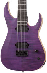 Guitarra eléctrica de 7 cuerdas Schecter John Browne Tao-7 - Satin trans purple