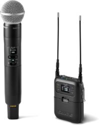 Sistema transmisor y receptor inalámbrico Shure SLXD25-SM58-H56