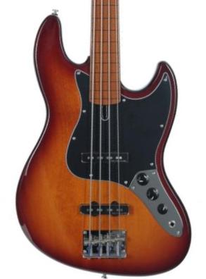 Bajo eléctrico de cuerpo sólido Sire Marcus Miller V5 Alder 4ST Fretless - Tobacco sunburst