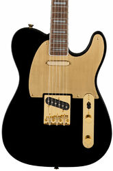Guitarra eléctrica con forma de tel Squier 40th Anniversary Telecaster Gold Edition - Black