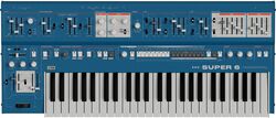 Sintetizador Udo audio Super 6 ST49 Blue
