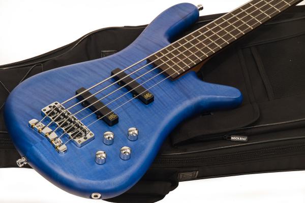 Bajo eléctrico de cuerpo sólido Warwick PRO GPS Streamer LX 5 String